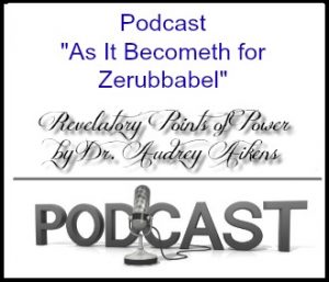 Destined As It Becometh for Zerubbabel